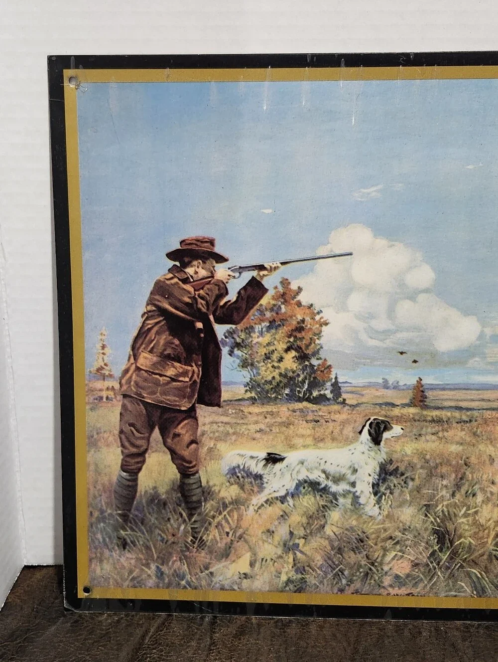Duxbak Hunting Scene Metal Wall Art